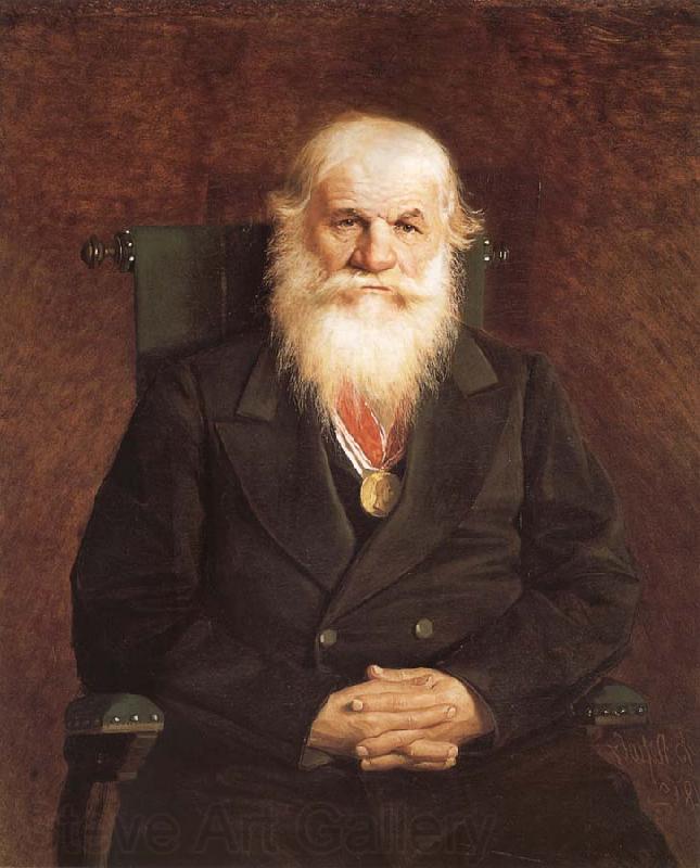 Vasily Perov Portrait of the Merchant Ivan Kamynin France oil painting art